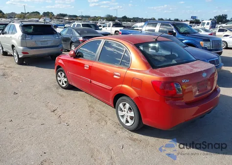2011 Kia Rio Lx from USA, damaged, VIN KNADH4A33B6940977